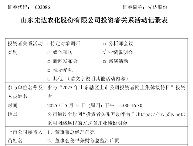 活动记录表